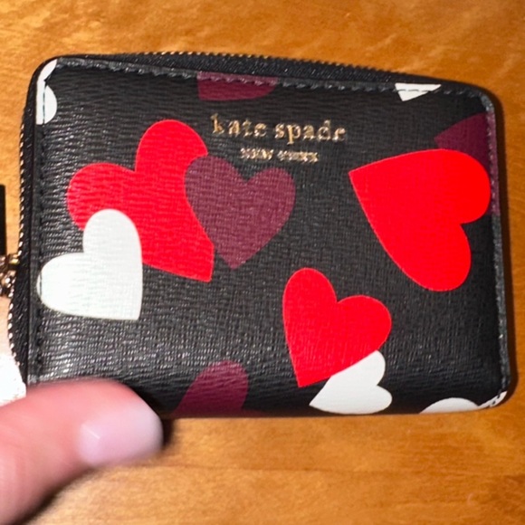 Kate Spade x Disney Minnie Crossbody With Kate Spade Hearts Compact Wallet